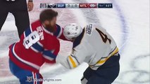 Hockey fight - Josh Gorges vs Jordie Benn Nov. 11, 2017 _ Хоккейные драки-xxIJ_APens8