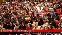 Atakum'da Türk Halk Müziği Ziyafeti
