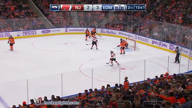 NHL Fight _ Dalton Prout vs Milan Lucic Nov. 3, 2017 _ Хоккейные драки-eAXvnwgYiFI