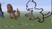 Minecraft Pixel Art Tutorial - Charmeleon (Pokemon)