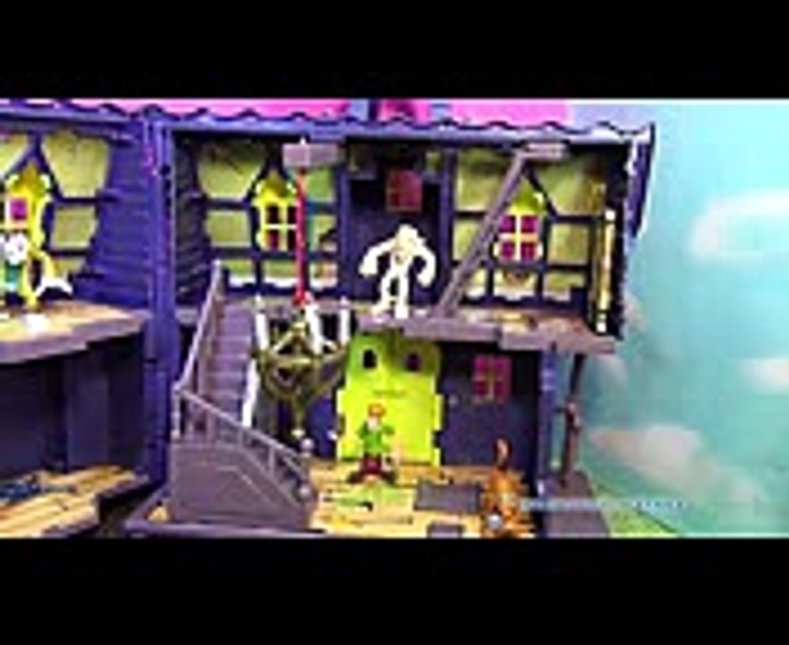 SCOOBY DOO Mystery Mansion a Spooky Scooby Doo Haunted House Toys Video