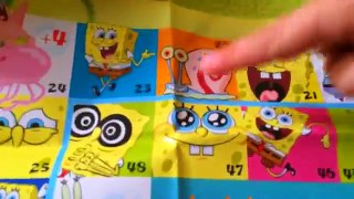 Spongebob Губка боб Вся коллекция and Kinder Surprise with SpongeBob and other