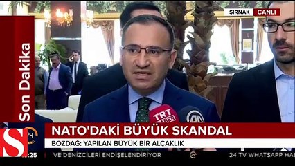 Başbakan Yardımcısı Bozdağ'dan NATO skandalına tepki: Alçaklıktır