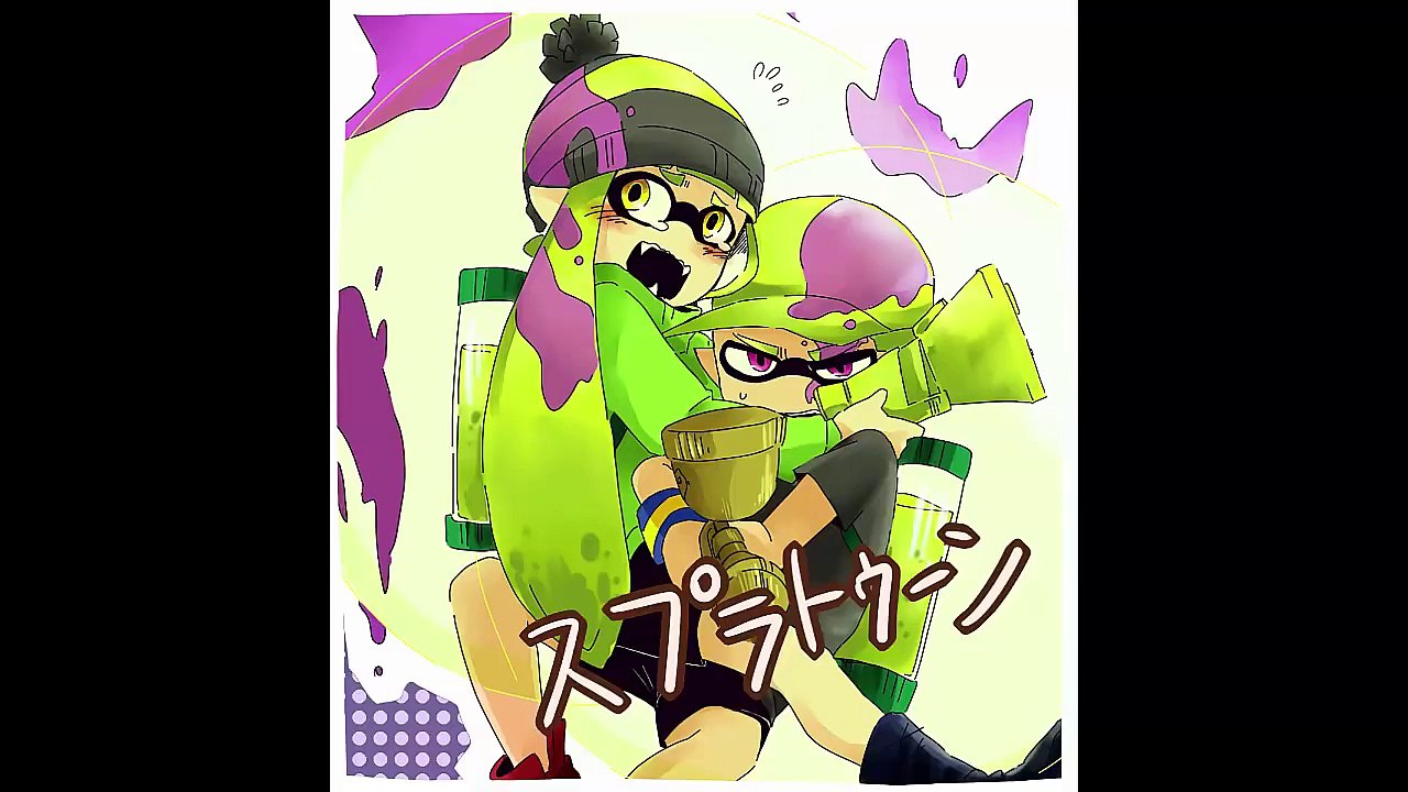 【漫画動画】SPLATOON スプラトゥーンの可愛い漫画 詰め合わせ - キャップ帽イカくんとイカちゃんのらくがき Part3