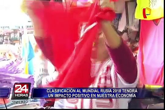 Gonzales Izquierdo: fiebre mundialista afectaría positivamente a nuestra economía