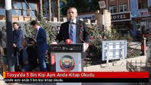 Tosya'da 5 Bin Kişi Aynı Anda Kitap Okudu