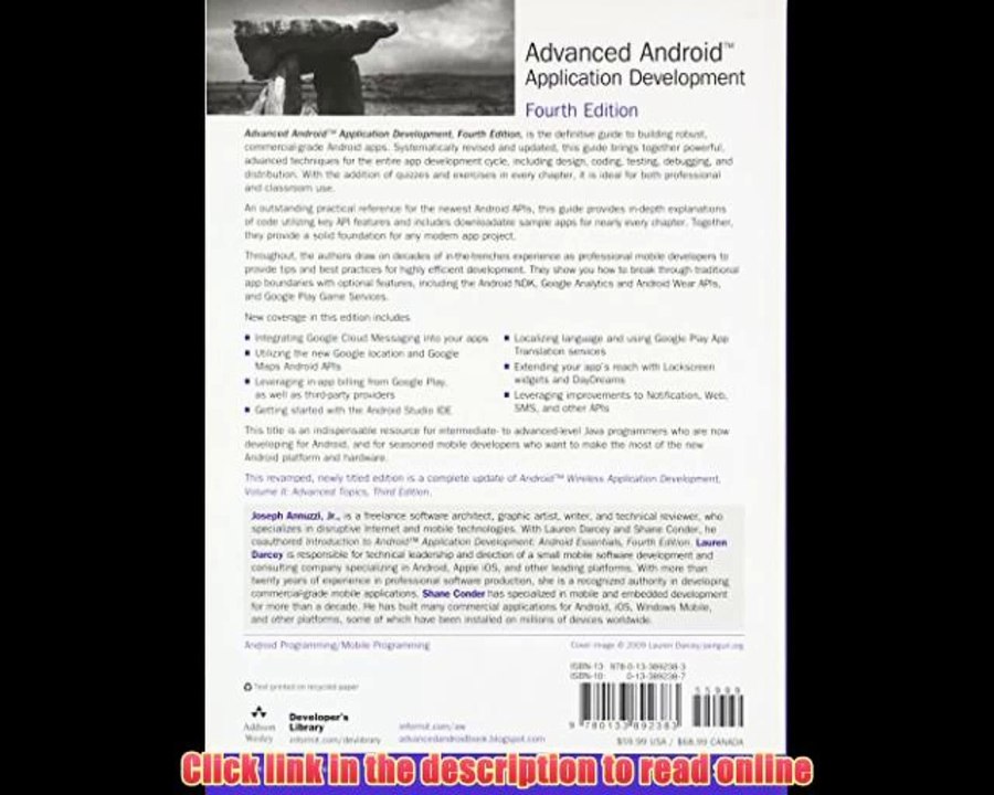 Download Advanced Android Application Development (Developer's Library) PDF Free