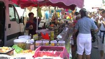 L'ambiance du marché de Sausset-les-Pins