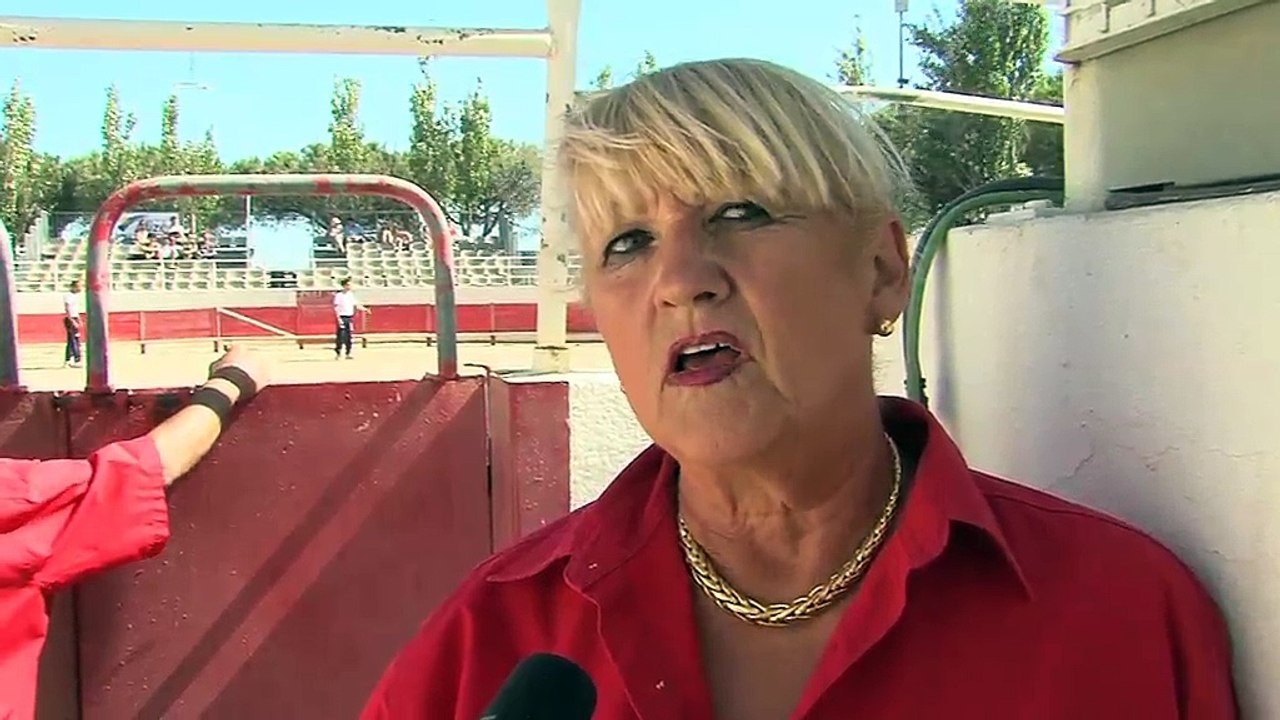 Dimanche il y avait une course camarguaise organisée à Fos-sur-Mer