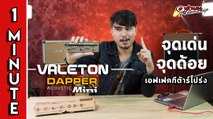 สรุป 1 นาที จุดเด่น จุดด้อย l เอฟเฟค Valeton รุ่นDapper Acoustic Mini เอฟเฟคกีต้าร์โปร่งl เต่าแดง