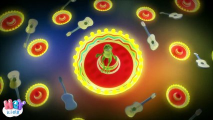 Las Ruedas Del Autobus y más canciones infantiles en Español ♫ HeyKids