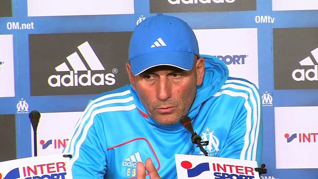 OM. Élie Baup parle du problème d'efficacité offensive...