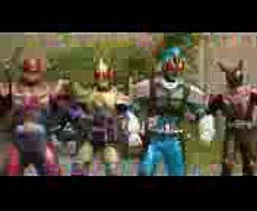 Kamen Rider Girls   E X A Exciting X Attitude MV MAD