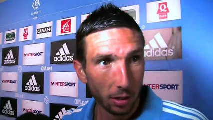 Morgan Amalfitano auteur de la passe décisive sur le deuxième but d'André Ayew