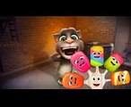 Talking tom cat, Video for Kids, tom and friends, Tom eat Surprise eggs, colors eggs #4