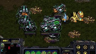 StarCraft Brood War - Terran vs 7 Random Computer - Map: Big Game Hunters (Walkthrough)