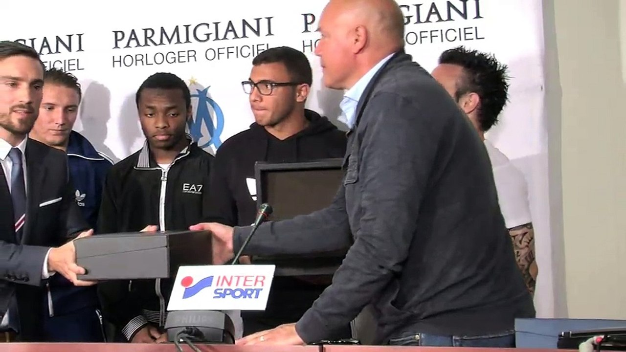 Mathieu Valbuena meilleur de l'année à l'Olympique de Marseille