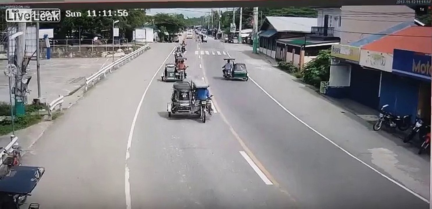 Feel Good Bike Accident in Philippines