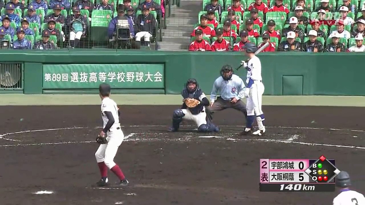 【2017年選抜】大阪桐蔭 徳山壮磨(3年) 1回戦