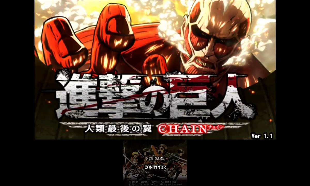 ■進撃の巨人･人類最後の翼(原作にはこんなの出てこない！オリジナル巨人と一騎討ちの勝負！)＃20