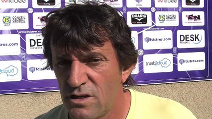 José Pasqualetti, l'entraîneur d'Istres donne son avis sur Thauvin