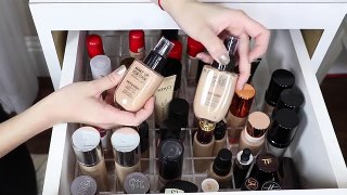 Makeup Collection + Storage | FOUNDATIONS