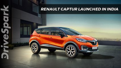 Renault Captur 2017 Launched In India - DriveSpark