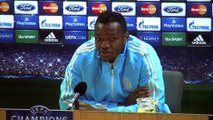 Pour Steve Mandanda la pression n'est pas sur les épauls des Marseillais