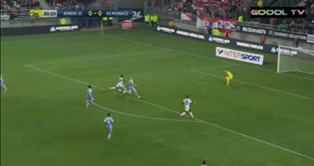 Amiens 1-1 Monaco  اهداف وملخص مباراة