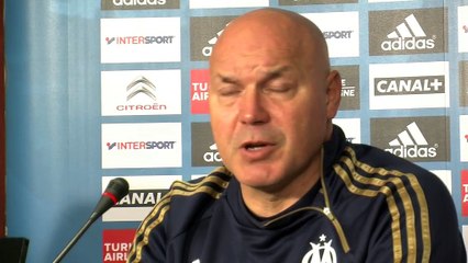 José Anigo avant le match face à Bordeaux