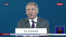 Conseil de La République en Marche: le discours de François Bayrou