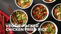 Healthy Dinner Recipes - How to Make Veggie-Packed Chicken Fried Rice