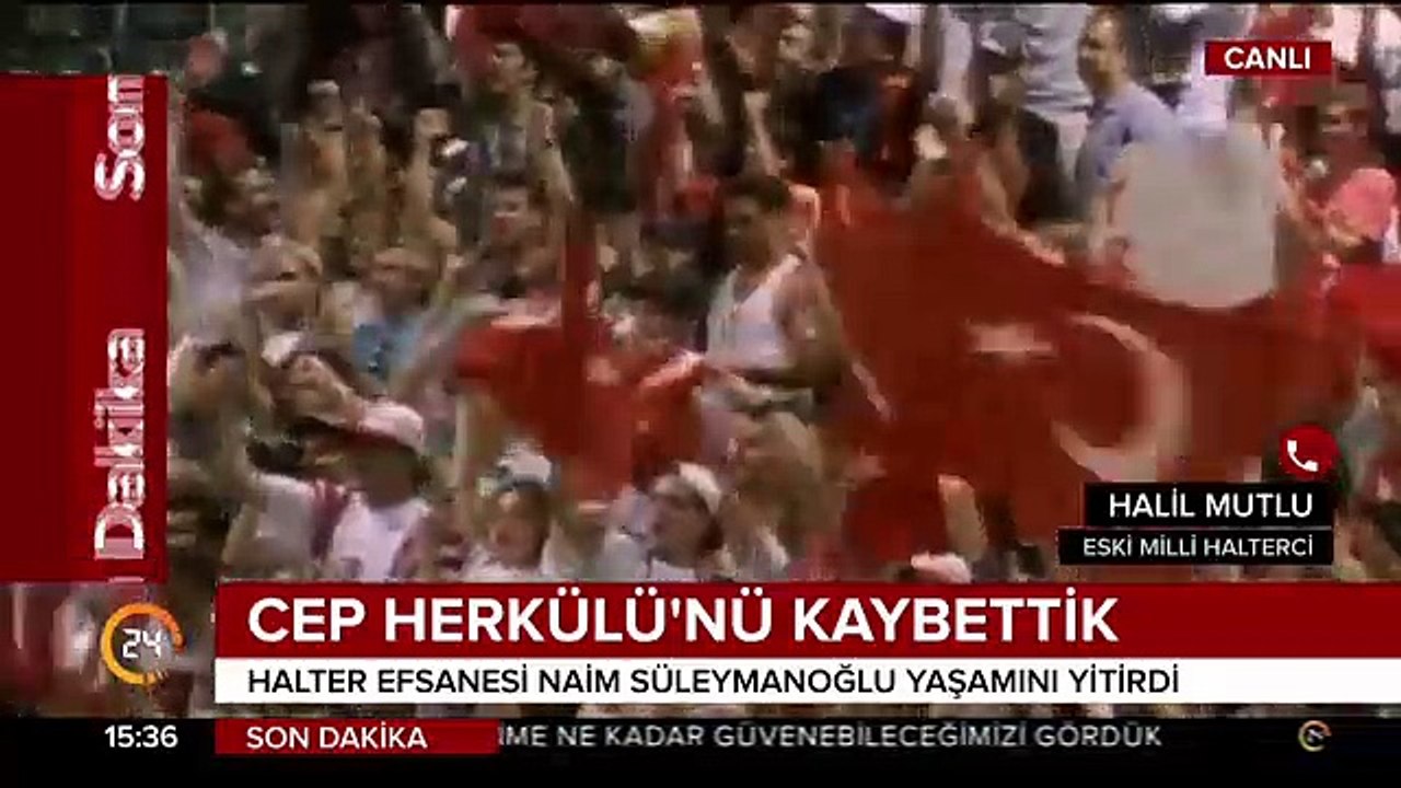 Halil Mutlu'dan Naim Süleymanoğlu vefatına ilişkin açıklama