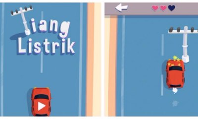 Setnov Kecelakaan, Game Tiang Listrik Pun Muncul