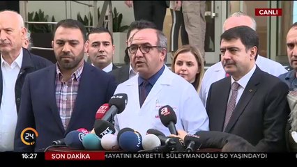 Naim Süleymanoğlu'nun doktoru açıklama yapıyor