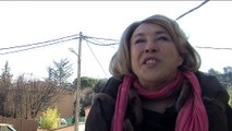 La candidate Maryse Joissains, évoque les problèmes de sécurité à Aix.