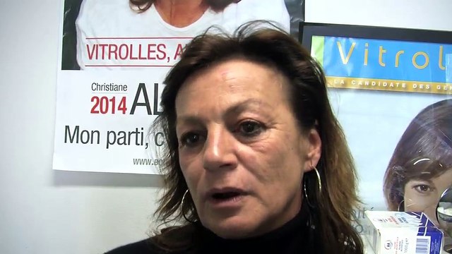 L'interview de Christiane Aleman, candidate sans étiquette à Vitrolles.