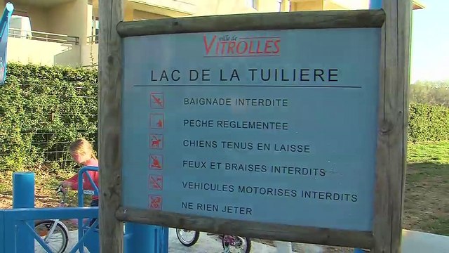 Ambiance truite au lac de la Tuilière à Vitrolles