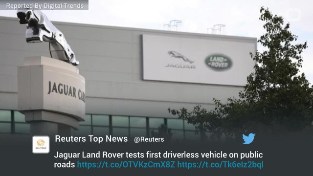 Jaguar Land Rover Self-Driving Cars Hit The UK Streets