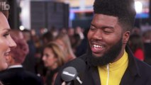 Khalid on New Music and Wanting to Collaborate with BTS | 2017 AMAs