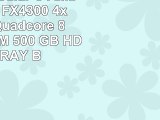 ONE MultimediaPC AMD Bulldozer FX4300 4x 380 GHz Quadcore  8 GB DDR3RAM  500 GB