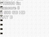 ONE MultimediaPC AMD Bulldozer FX6300 6x 350 GHz Hexacore  8 GB DDR3RAM  500 GB