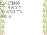 one Silent HighEnd GamingPC Intel i76900K 8x 370 GHz  16 GB DDR4 2133 MHz RAM  2000
