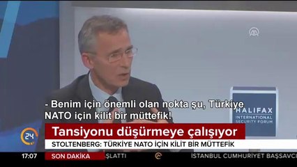 "Türkiye NATO için kilit bir müttefik"