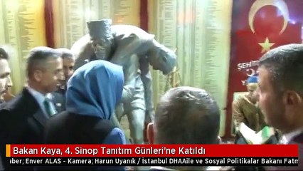 Bakan Kaya, 4. Sinop Tanıtım Günleri'ne Katıldı