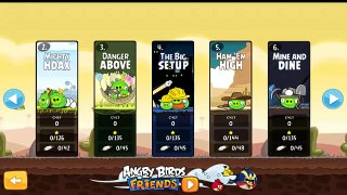 Angry Birds Power-up university, Mighty Hoax All levels
