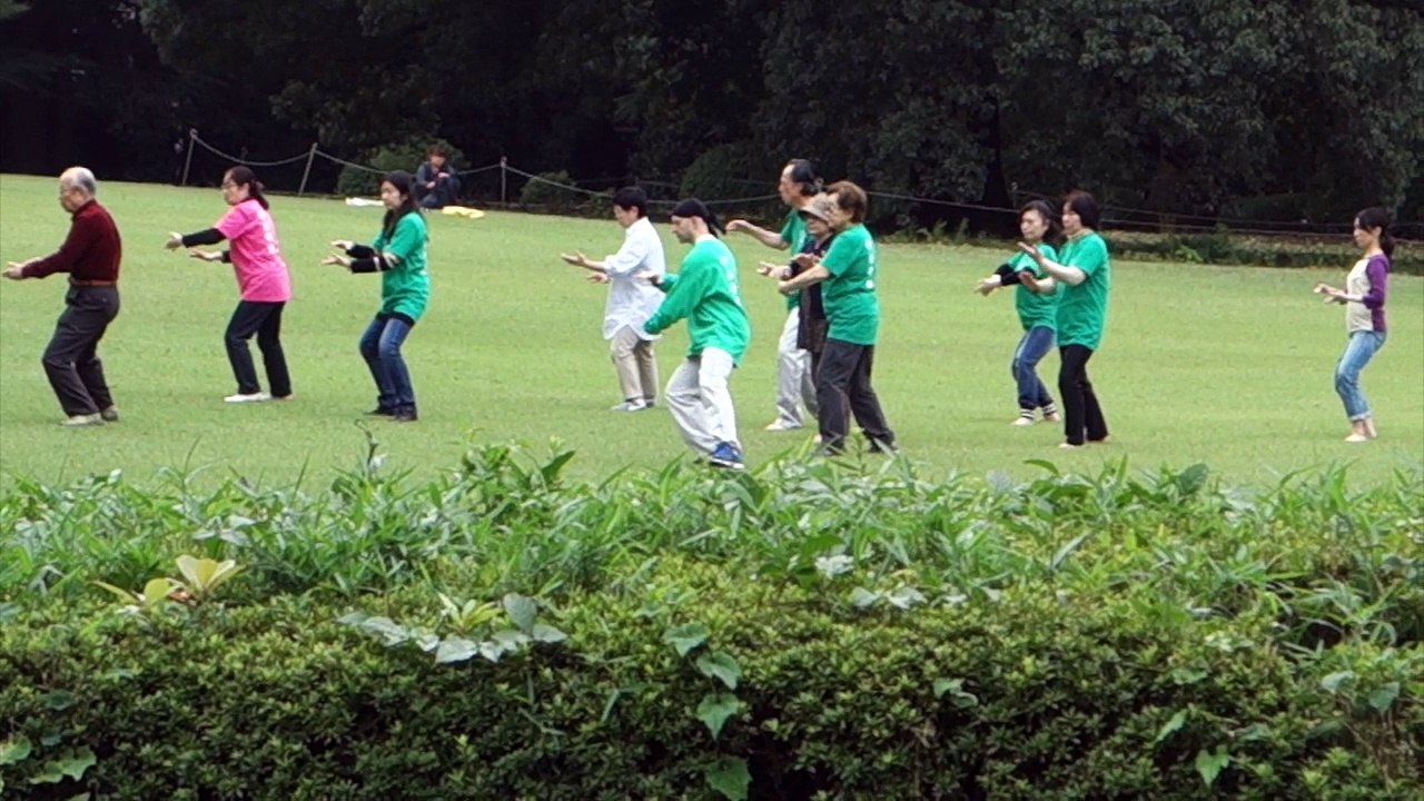 Au jardin impérial de Shinjuku