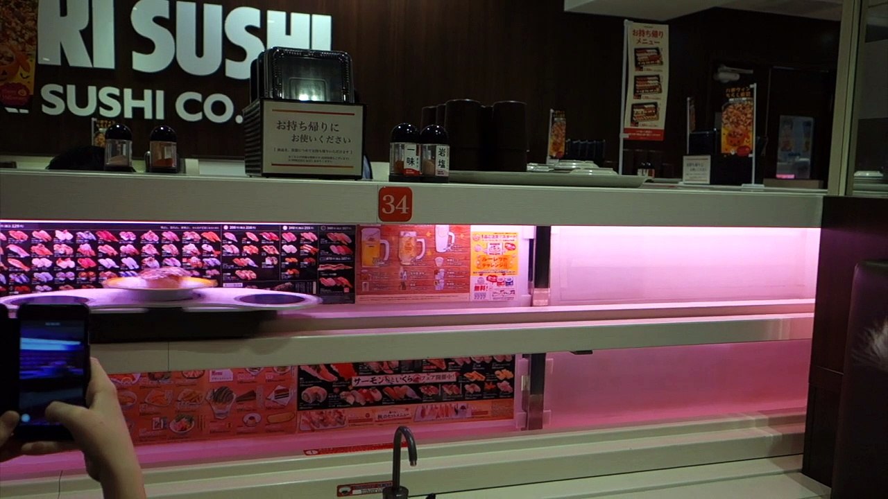 Commande dans un restau japonais