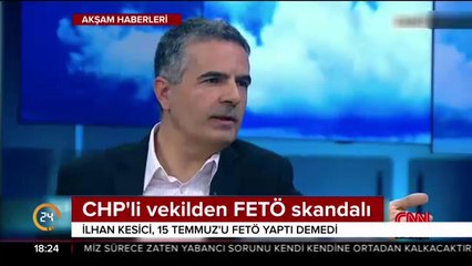 CHP'li vekilden FETÖ skandalı