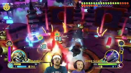 MASTER OF KISSING!?! Skylanders Imaginators Part 1 NIGHTMARE MODE! (CRADLE of CREATION FULL Level)